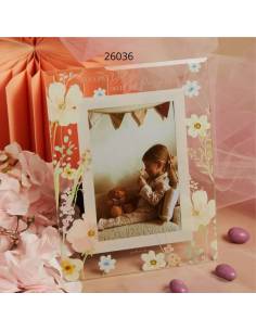 Bomboniere Matrimonio originali Claraluna cornice portafoto in vetro