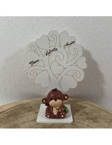 Torte bomboniere economiche femmina orsetto rosa| Sindy Bomboniere