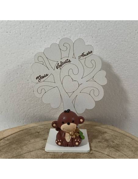 Torte bomboniere economiche femmina orsetto rosa| Sindy Bomboniere