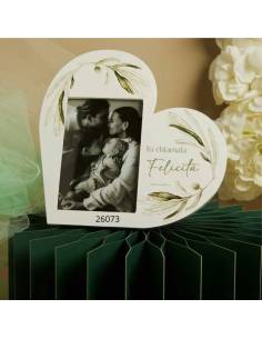 Bomboniere per Matrimonio Claraluna cornice portafoto ulivo