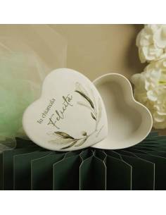 Bomboniere Claraluna Matrimonio scatole cuori motivo ulivo 2