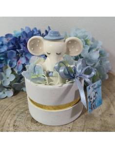 Bomboniere Battesimo originali elefantini per bimbo
