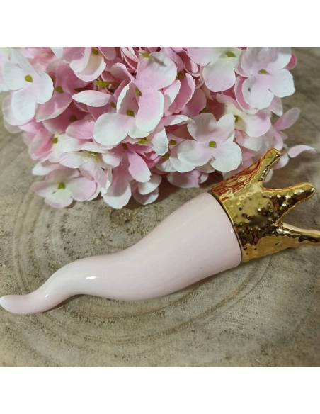 Bomboniere Compleanno portafortuna corni fai da te con corone dorate | Sindy Bomboniere