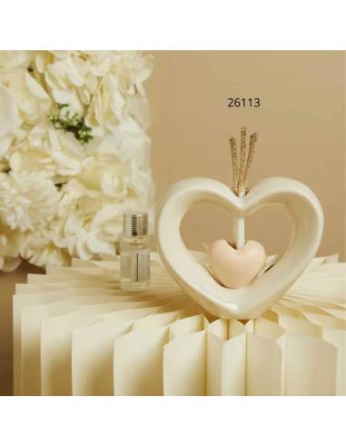 Diffusori per ambienti bomboniere Matrimonio cuori Claraluna offerte