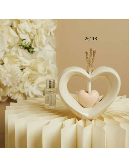 Diffusori per ambienti bomboniere Matrimonio cuori Claraluna offerte