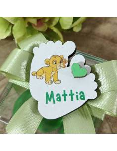 Bomboniere Disney calamite magnetiche piedino Re Leone Simba personalizzate