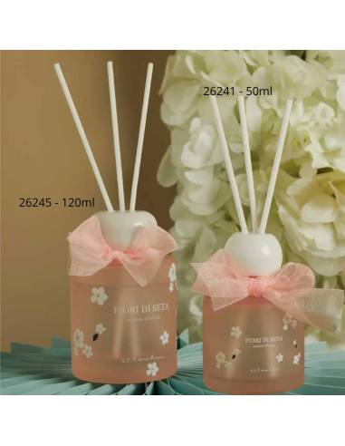 Bomboniere Claraluna Diffusori per ambienti in vetro rosa