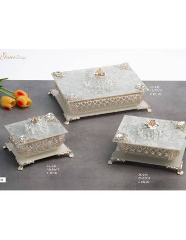 Grace Design bomboniere eleganti e raffinate cofanetto portagioie shop online