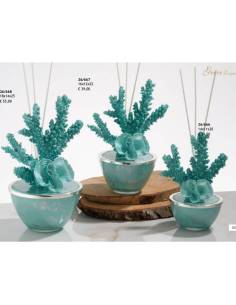 Grace Design bomboniere tema marino diffusori per ambienti corallo