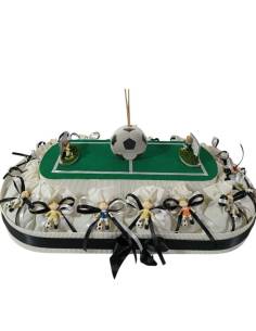 Bomboniere calciatori campo da calcio sacchettini portaconfetti magneti misti