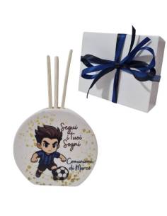 Bomboniere di calcio Inter profumatore personalizzato