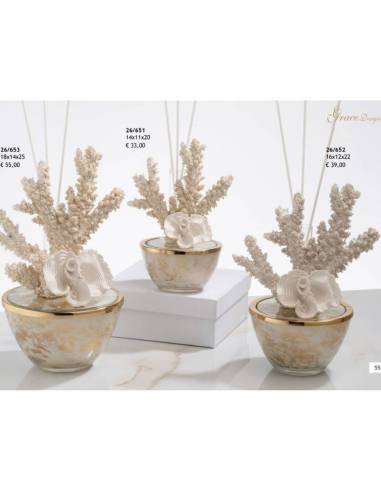 Grace Design bomboniere profumatori per ambiente tema marino
