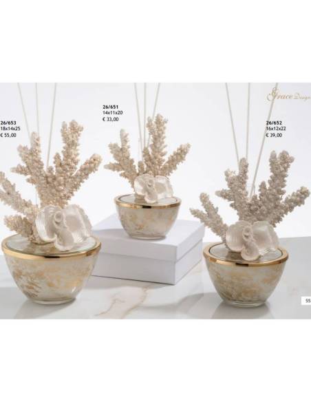 Grace Design bomboniere profumatori per ambiente tema marino