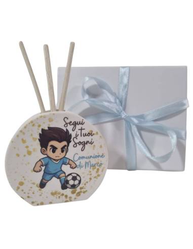 Bomboniere calcio Napoli profumatori personalizzati