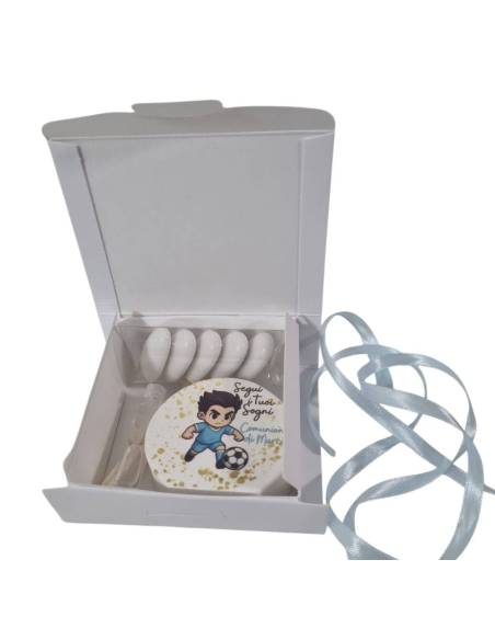 Bomboniere calcio Cresima personalizzate