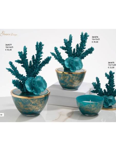 Grace Design bomboniere candele profumate particolari tema mare