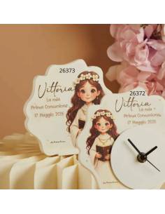 Claraluna bomboniere personalizzate Comunione bimba con testo sacro