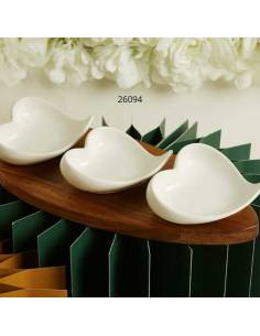 Bomboniere utili Claraluna Matrimonio Vassoi in acacia con ciotole