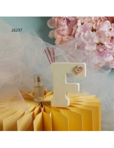 Bomboniere Claraluna Profumatori ambiente lettere con cuore rosa