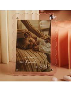 Bomboniere Claraluna Cornici portafoto nuvoletta rosa in plexiglass 2