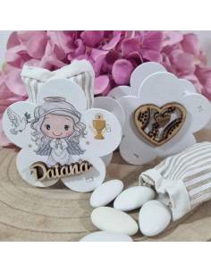 Portaconfetti Comunione prezzi bassi personalizzati con nome 2