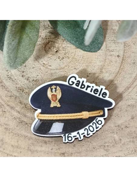 Calamite magnetiche bomboniere tema polizia di stato personalizzate