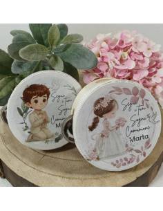 Bomboniere Comunione particolari tamburelli personalizzati