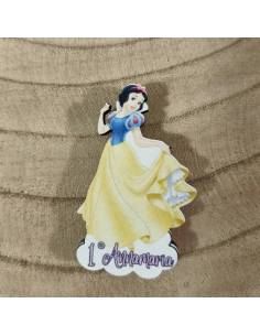 Bomboniere personalizzate calamite tema principesse Disney in legno 2