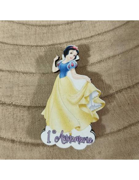 Bomboniere personalizzate calamite tema principesse Disney in legno | Sindy Bomboniere
