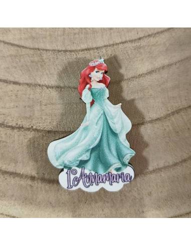 Bomboniere personalizzate calamite tema principesse Disney in legno | Sindy Bomboniere