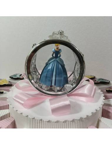 Torta bomboniere calamite magnetiche tema principesse Disney miste personalizzate | Sindy Bomboniere