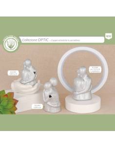 Bomboniere per Matrimonio lampade luce led coppia innamorati Collezione Optic