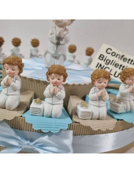 Bomboniere Comunione torta porta confetti per bimba,SindyBomboniere