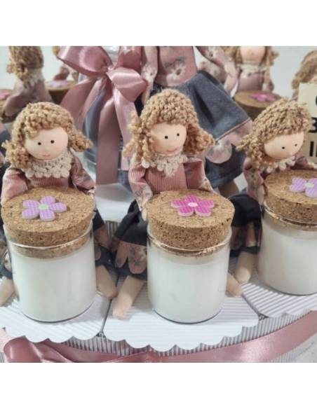 Vasetti per bomboniere candele profumate con cera yankee candle