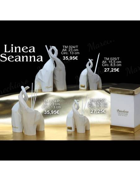 Marechiaro bomboniere profumatori ambiente animaletti coppia elefanti Linea Seanna