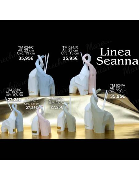 Marechiaro bomboniere profumatori per ambienti coppia elefanti Linea Seanna