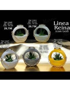 Marechiaro bomboniere lampade luce led portapiante Linea Reina