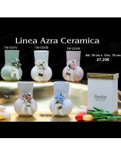 Marechiaro bomboniere utili in ceramica vasi porta fiori Linea Azra