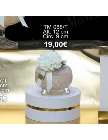 Marechiaro bomboniere cofanetto design elegante decoro floreale Linea Arsia