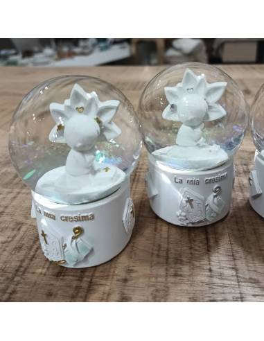 Harmony bomboniere Cresima palle di neve albero della vita bimbi in preghiera| Sindy Bomboniere