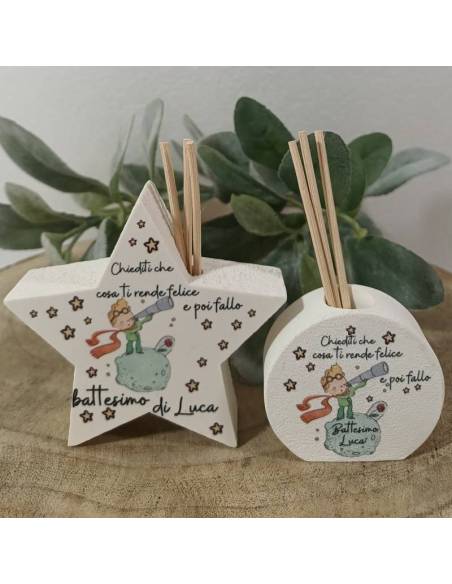 Profumatori per ambienti bomboniere Il piccolo principe personalizzate