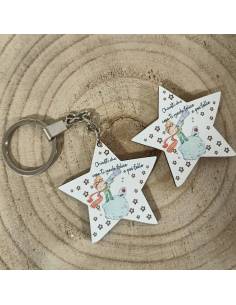Bomboniere personalizzate piccolo principe stelle calamite o portachiavi in legno