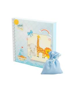 Bomboniere Harmony Battesimo Cornici portafoto animaletti tema savana 2