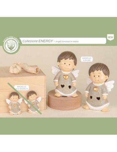 Bomboniere Lampade luci led angioletti cuori Collezione Energy