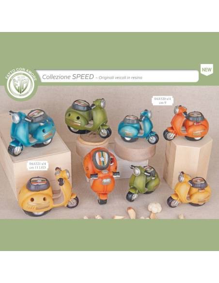 Bomboniere particolari in resina modellini vespe Collezione Speed