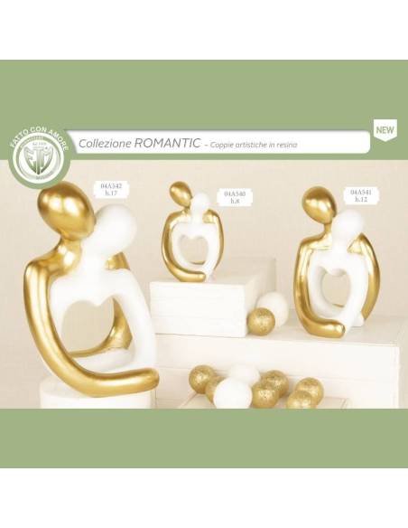 Bomboniere per Matrimonio statue coppia sposi innamorati Collezione Romantic