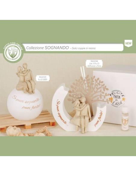 Bomboniere Matrimonio originali sposi lampada led o diffusore ambiente Collezione Sognando