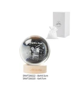 Harmony bomboniere Piccolo Principe lampada sfera in vetro