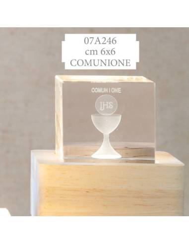 Bomboniere Comunione cubi lampade luci led Collezione Lampo