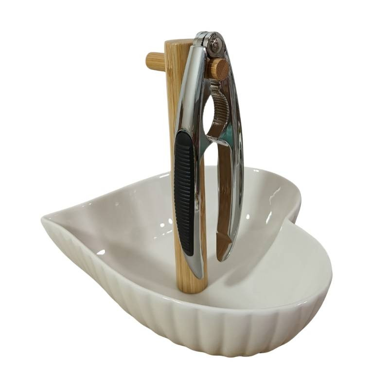 Bomboniere Harmony per Matrimonio ciotole in porcellana con schiaccianoci| Sindy Bomboniere